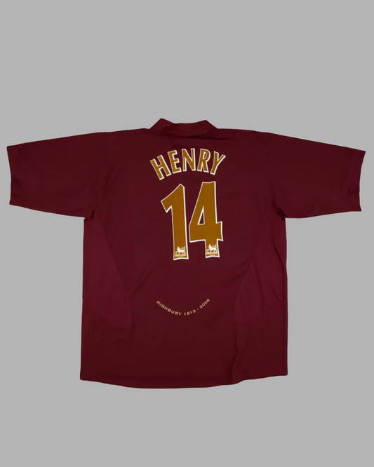 ARSENAL 2005/06 HOME | #14 HENRY