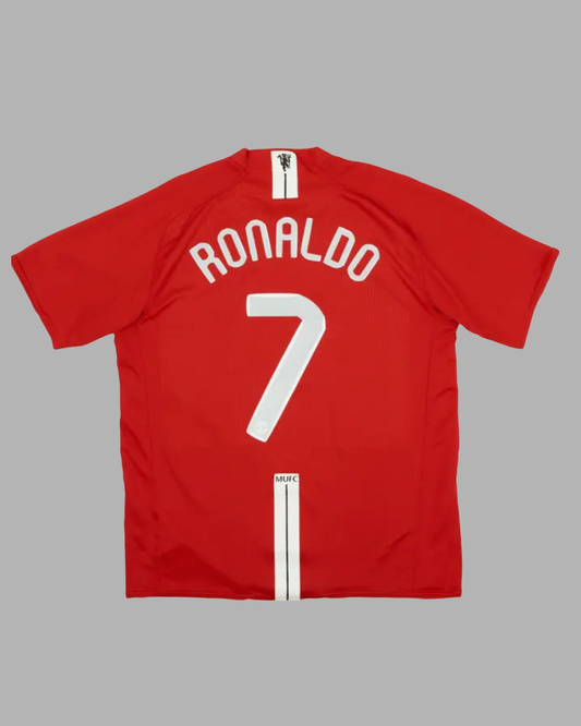 MANCHESTER UNITED HOME 2007/08 | #7 RONALDO