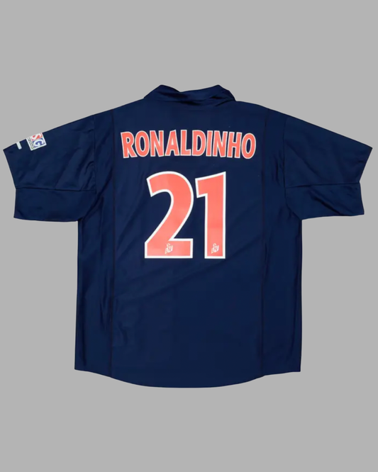 PSG 2001/02 HOME | #21 RONALDINHO